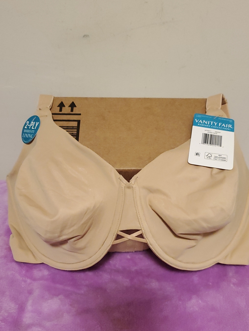 Vanity Fair Nude Full Coverage Underwire Bra